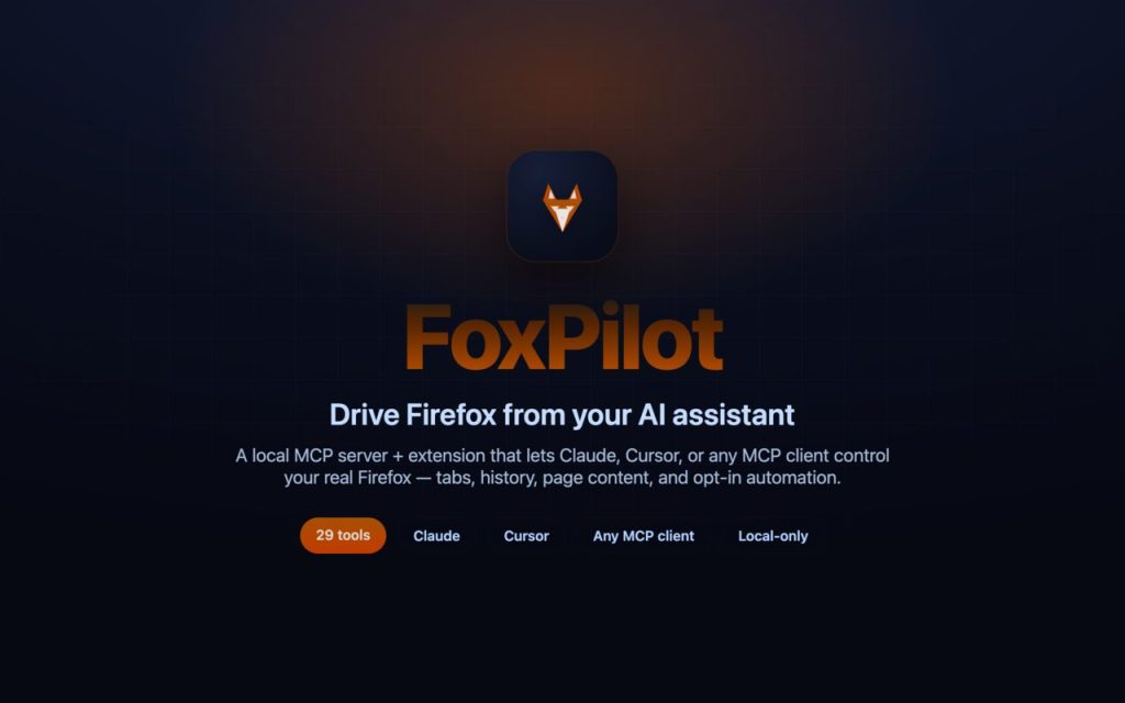 FoxPilot screenshot