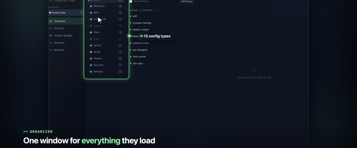 Ward: a command center for everything Claude Code and Codex silently load