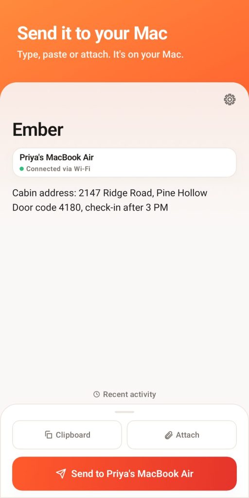 Ember screenshot