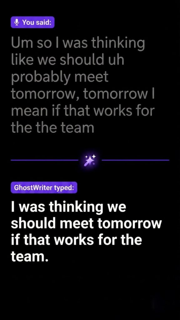 GhostWriter screenshot