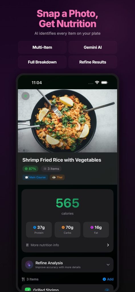 MealArc screenshot